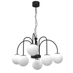 Lampa wisząca CAMBRIDGE czarny 6xE14 /  3195