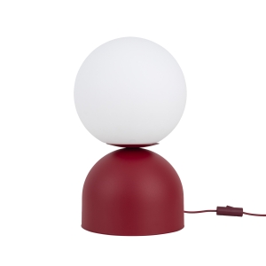 Lampa stołowa MIKI BURGUND BIG 1XE27 /  16217