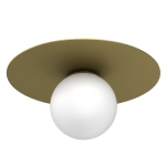 Lampa plafon FLAT złoty 1xE27 /  3309
