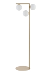 Lampa podłogowa nowoczesna złoty beż ANDY 33340