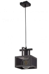 Lampa wisząca ALBERT 1 czarny 32177