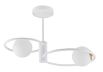 Lampa sufitowa okręgi kule biała  AQUA 2 33463
