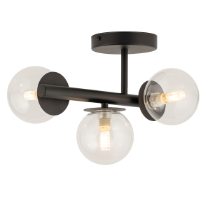 Lampa sufitowa AVOLA czarny 3xG9  / 40794