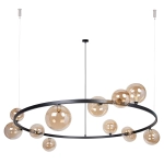Lampa wisząca BOLERO czarna 12XG9 /  41324