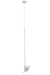Lampa wisząca CHARLIE M szary bez dł. max 200 cm ruchomy klosz 41302
