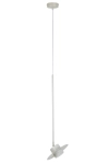 Lampa wisząca CHARLIE S szary beż 150cm ruchomy klosz 41301