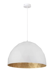 Lampa wisząca DIAMENT biało-złoty L  31369