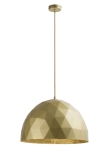 Lampa wisząca DIAMENT złoty L 32302