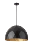 Lampa wisząca DIAMENT czarno-złoty L 31367