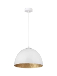 Lampa wisząca DIAMENT biało-złoty M  31373