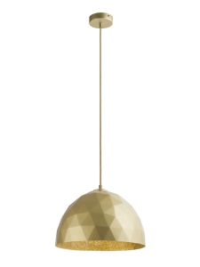 Lampa wisząca DIAMENT złoty M  32303