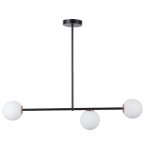 Lampa sufitowa kule czarna  GAMA 3 33190