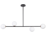 Lampa sufitowa kule czarna GAMA 4 33188