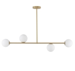 Lampa sufitowa kule złoto-beżowa  GAMA 4 33333