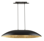 Lampa wisząca z żywicy czarno-złota Gondola M 40633