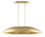 Lampa wisząca z żywicy złota Gondola M 40641