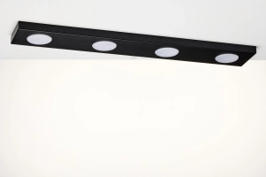 HERO 4 plafon prostokąt CZARNY 41503