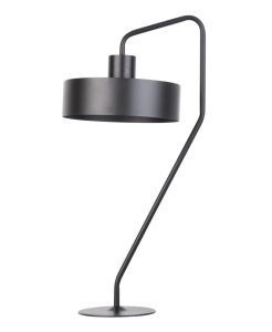 Lampka wysoka metalowa czarna  JUMBO 50108