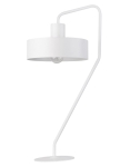 Lampka wysoka metalowa biała JUMBO 50109