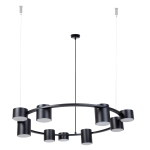 Lampa wisząca KODO 9xGX53  czarny 41338