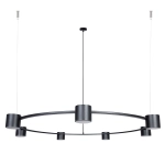 Lampa wisząca KODO 7xGX53 czarny 41336