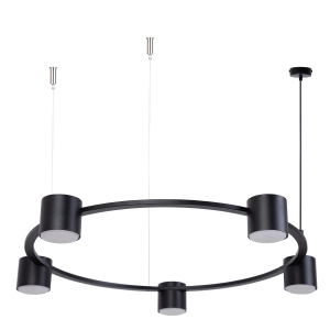 Lampa wisząca KODO 5xGX53 czarny 41335