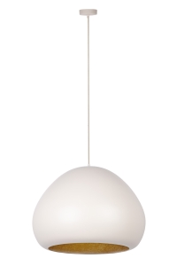 Lampa wisząca Lava beżowy/złoty 41082