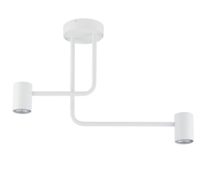 Lampa sufitowa nowoczesna biała LUIS 2 33419