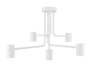 Lampa sufitowa nowoczesna biała 5 33423