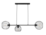 Lampa wisząca druciana czarna MADAM 3 32370