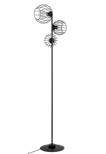 Lampa podłogowa loft czarna MADAM 32375