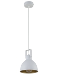 Lampa wisząca loftowa biało-złota MARS 1 32257