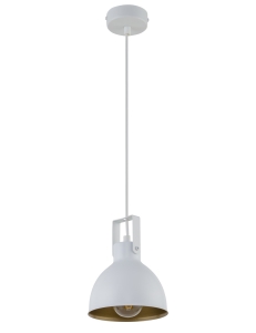 Lampa wisząca loftowa biało-złota MARS 1 32257