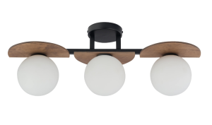 Plafon boho szklane klosze MIRROR 3 33302