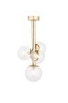 Plafon PERLA LUX 4 Transparentny 40853