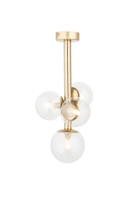 Plafon PERLA LUX 4 Transparentny 40853