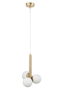 Lampa wisząca kule PERLA LUX 3 Biały 40779