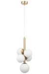 Lampa wisząca kule PERLA LUX 5 Biały 40786