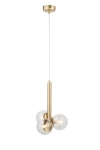 Lampa wisząca kule PERLA LUX 3 Transparentny 40855