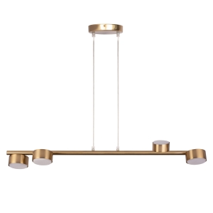 Lampa wisząca PUNTO 4 złoty szczotkowany 40828