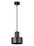 Lampa wisząca metalowa czarna RIF 1 S 30897