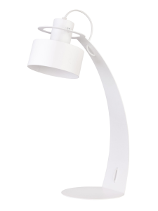 Lampka stołowa loft biała  RIF 50064