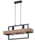 Lampa wisząca boho podwójna ROBIN 2 32216