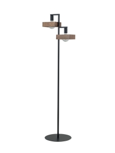 Lampa podłogowa boho sklejka ROBIN 50273