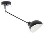 Lampa sufitowa na wysięgniku czarno-biała  ROY 1 32427