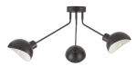 Lampa sufitowa na wysięgniku czarno-biała ROY 3 32431