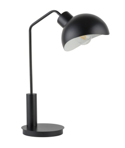 Lampka biurkowa metalowa czarno-biała ROY 50326