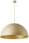 Lampa wisząca kopuła złota SFERA 50 32293