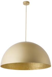 Lampa wisząca duża złota SFERA 90  /  32295
