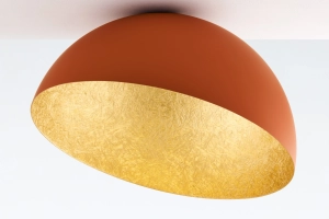 Plafon kopuła ceglany_złoty SFERA 50 /  41518